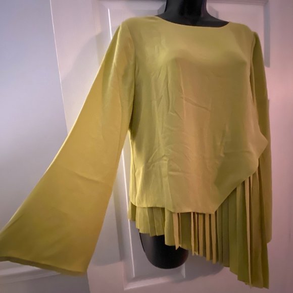 The Limited Green Blouse - Picture 2 of 4